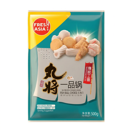 FRESHASIA Wan Jiang Mixed Fish Ball Choice 5 in 1