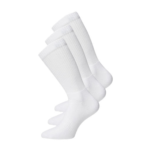 JBS Socken mit Frotteesohle im 3er-Pack in Weiß