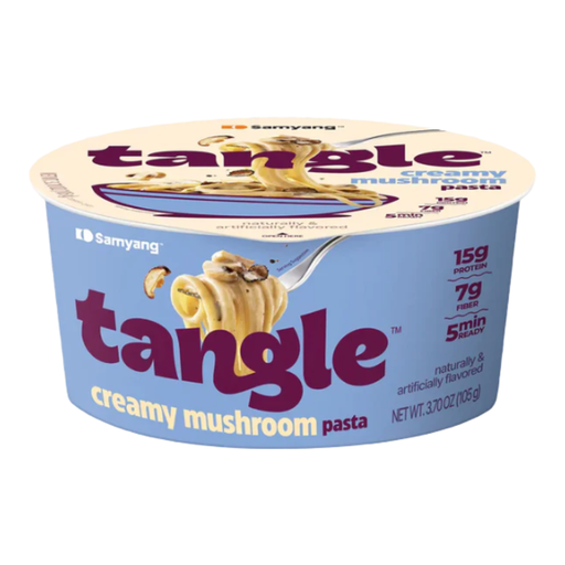 Samyang Tangle Creamy Mushroom Protein Pasta Big Bowl
