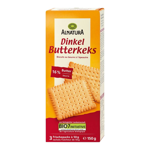 Alnatura Bio Dinkel Butterkekse 150 g
