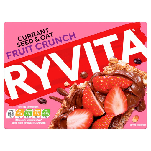 Ryvita Fruit Crunch crispbread, 200g