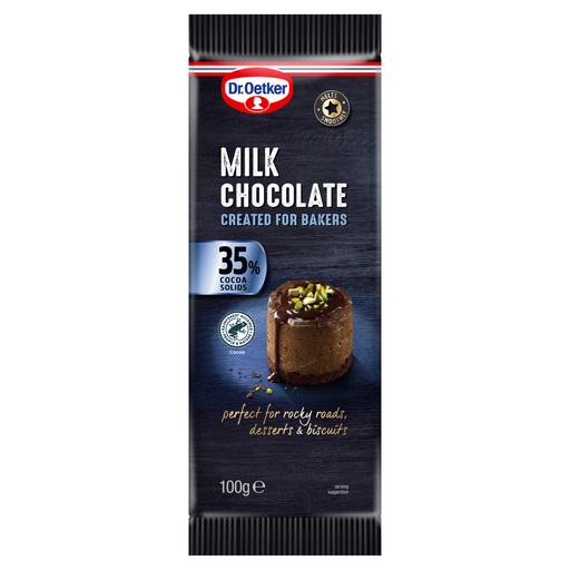Dr Oetker Milk Chocolate 100g