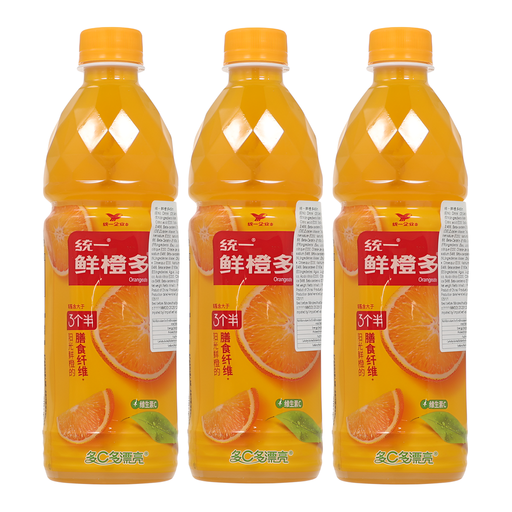 Uni-President Fresh Orange Drink 450ml*3 bottles