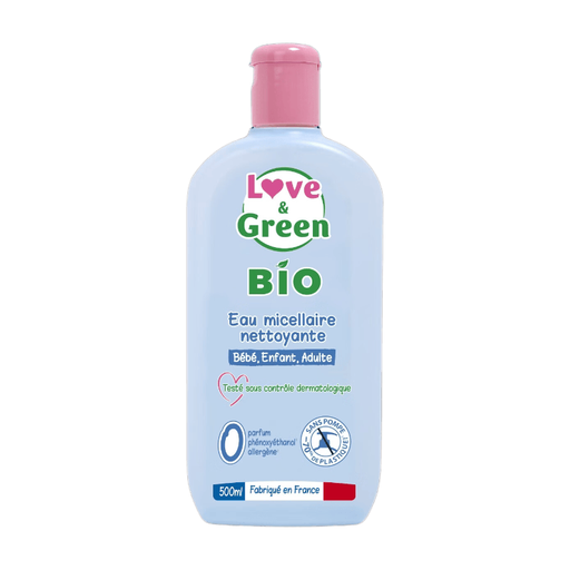 LOVE&GREEN Micellar Cleansing Water Unscented 500 ml