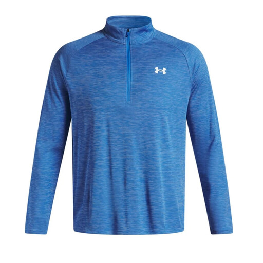 Under Armour Tech Textured Men's 1/2 Zip in Blue Atlantis