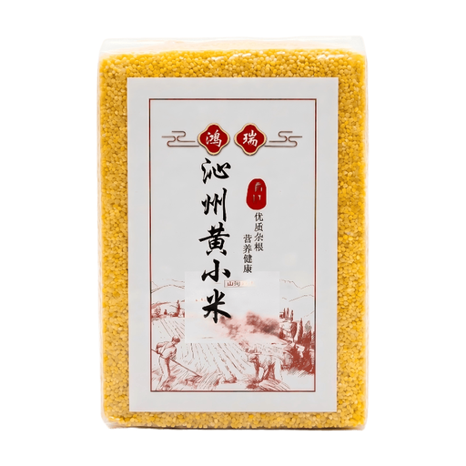 Hongrui Organic Qinzhou Yellow Millet 500g