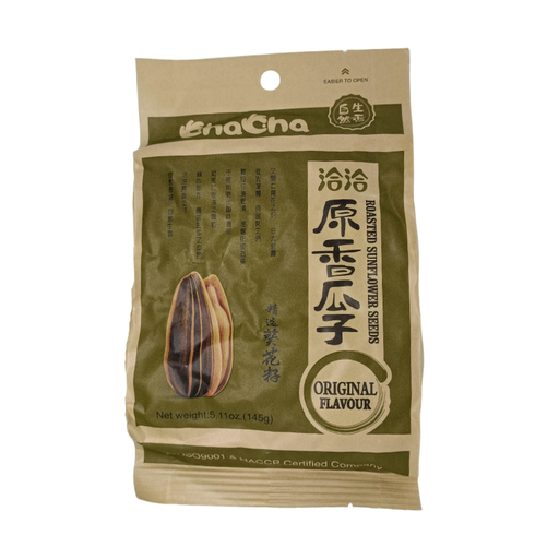 ChaCha Original Roasted Sunflower Seeds, Original Flavor, 145g