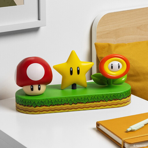 Super Mario Icons LED Light - Officially Licensed - 30 cm - USB Powered