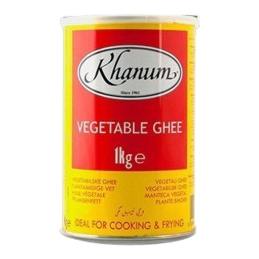 Khanum Vegetable Ghee 1kg tin