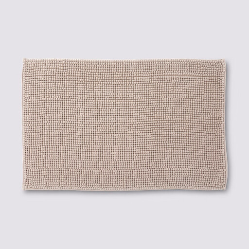 5five Chenille Bath Mat - 50 x 80 cm, Beige