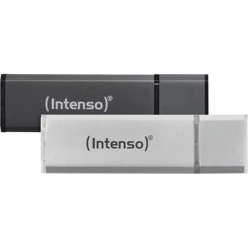 Intenso Alu Line 2x 32GB USB 2.0 Flash Drive