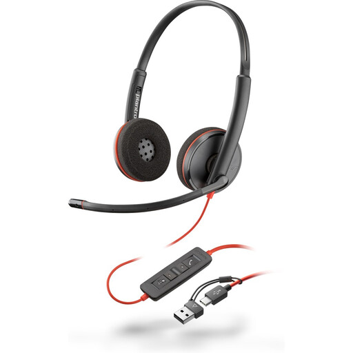 Poly Blackwire 3220 Stereo USB-C Headset