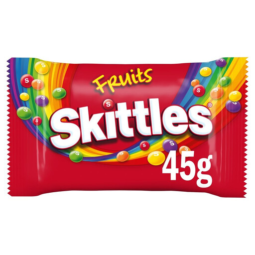 SKITTLES Fruits Chewy Candy Bag 45 g