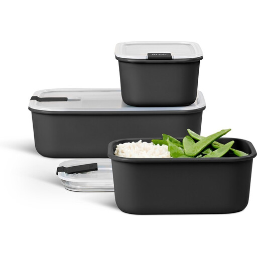 Mepal EasyClip Food Storage Container Set - 2x700 ml + 1500 ml