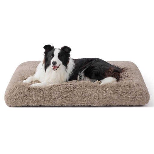 BEDSURE Fluffy Dog Bed for Large Dogs 89x58 L