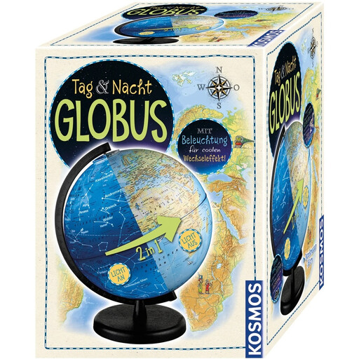 Kosmos 673017 Leuchtglobus Tag & Nacht