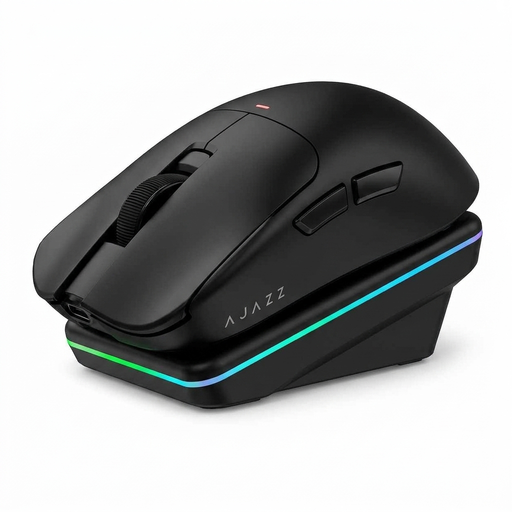 AJAZZ AJ200 AI MC Wireless Gaming Mouse with Charging Dock