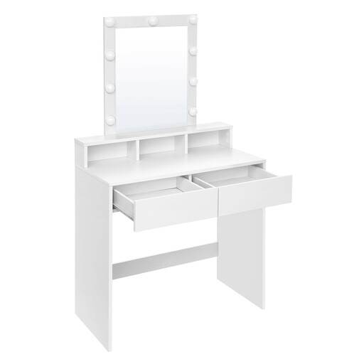 Ochama x SONGMICS Vanity Makeup Table with 3 Light Colours