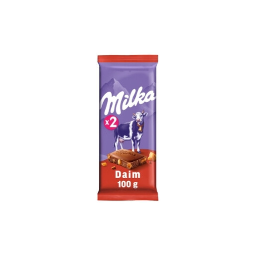 MILKA Milk Chocolate Bar 2 x 100 g