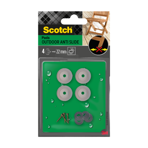 Scotch Plastic Screw-In Glides