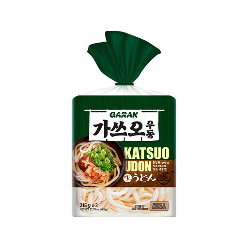 Garak Katsuo Udon 215g x 3
