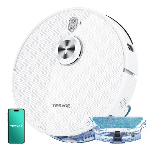 Tesvor S8Pro Robotstofzuiger met Dweilfunctie