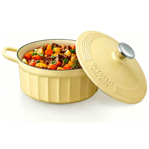 BUYDEEM Enameled Cast Iron Dutch Oven CP521