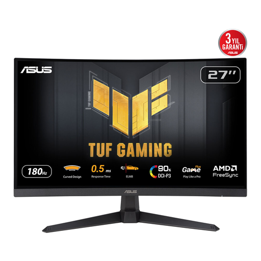 ASUS TUF Gaming VG27WQ3B Computer Monitor 68.6cm (27") 2560 x 1440 Pixels Quad HD LCD Black