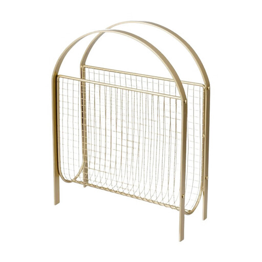 MyGift Mid-Century Design Metal Mesh Magazine Holder