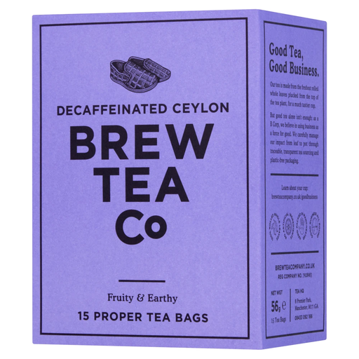 Brew Tea Co - Co2 Decaffinated Tea