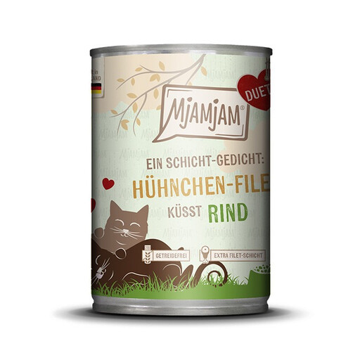 MjAMjAM Duett P?tée Culinaire Poulet et B?uf 390g