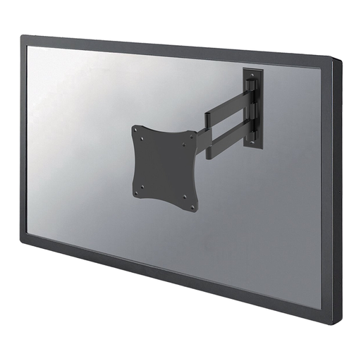 Neomounts FPMA-W830BLACK Monitor/TV Wall Mount for 10-27 Displays - Full-Motion