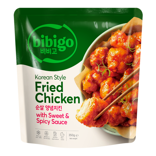 bibigo Korean Style Fried Chicken with Sweet & Spicy Sauce 350g