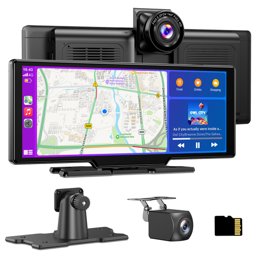 ESSGOO 10.26" Portable HD CarPlay Screen