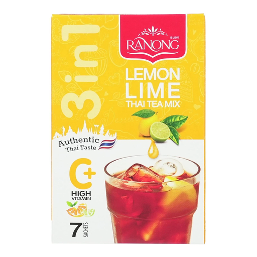 Ranong Tea Instant Lemon Lime Thai Tea Mix