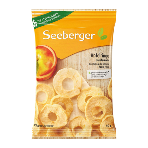Seeberger Apple Rings 80g