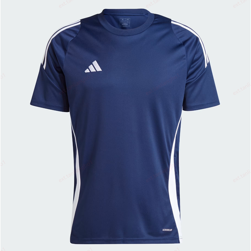 Adidas Tiro 24 Jersey T-Shirt in Team Navy Blue
