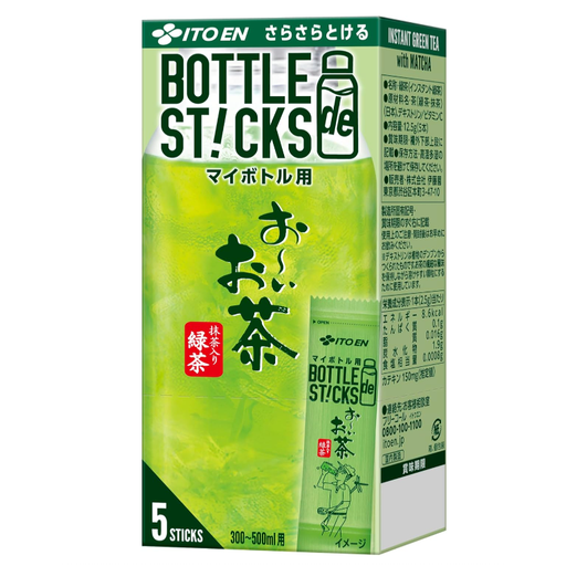 伊藤园抹茶绿茶粉 5 条装 12.5g