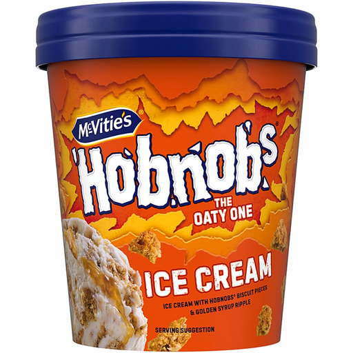 McVitie's Hobnob ice cream tub, 500ml