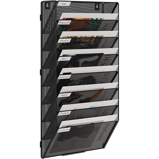 Senhoglb 8 Tier A4 Mesh File Holder