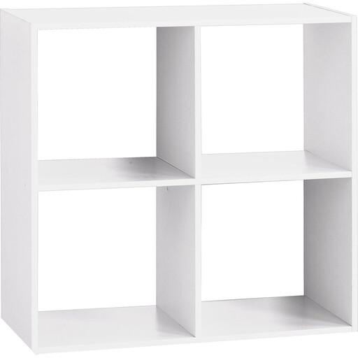 5five Modular Storage Shelf Unit - 67.5 x 67.7 x 32 cm, 4 Compartments