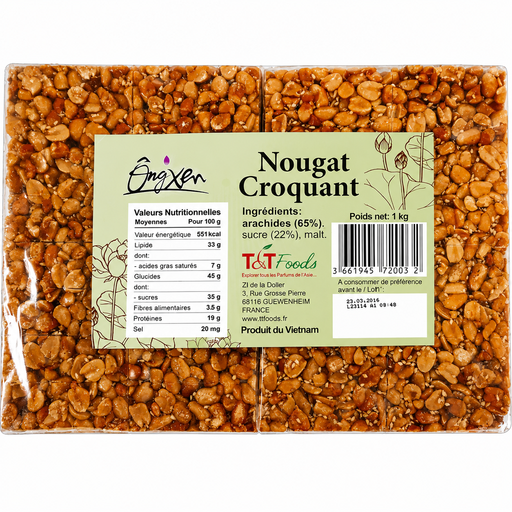 Ong Xen crunchy nougat, 1 kg