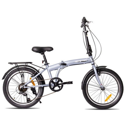 JoyStar, Super, High Carbon Lightweight Steel 6 Speed 20" Adult Folding Bike