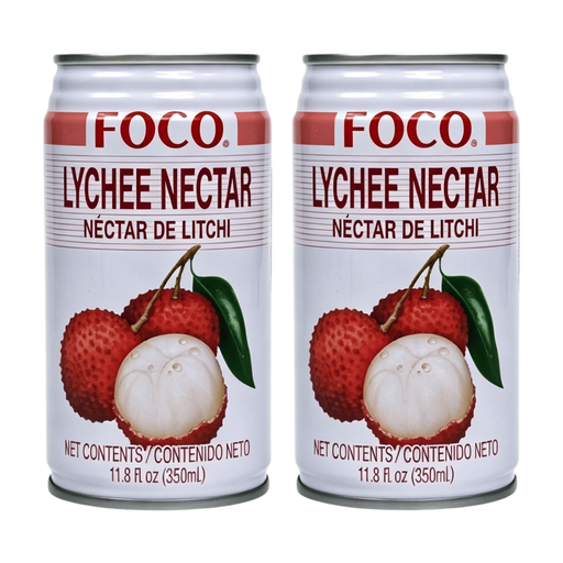FOCO 荔枝汁 350ml x 2 瓶
