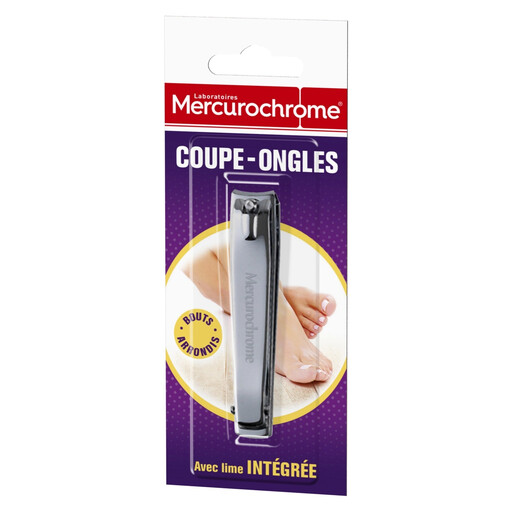 MERCURO Stainless Steel Nail Clipper 1 Count