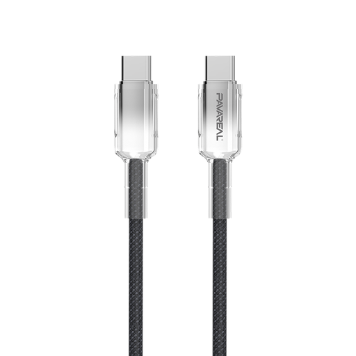PAVAREAL Q51CTC 100W black ultra fast charging data cable
