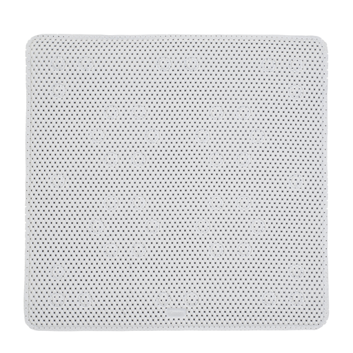 Croydex Bath & Shower Mat Teviot Anti Slip White 53x55cm