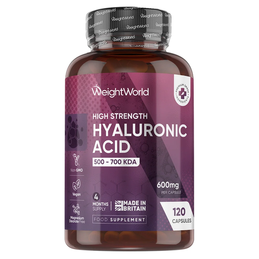 WeightWorld Hyaluronic Acid 600 mg 120 Capsules