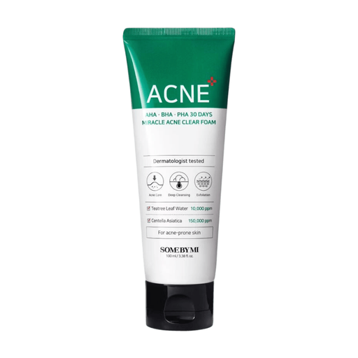 Some By Mi AHA/BHA/PHA Miracle Acne Clear Foam - 100 ml