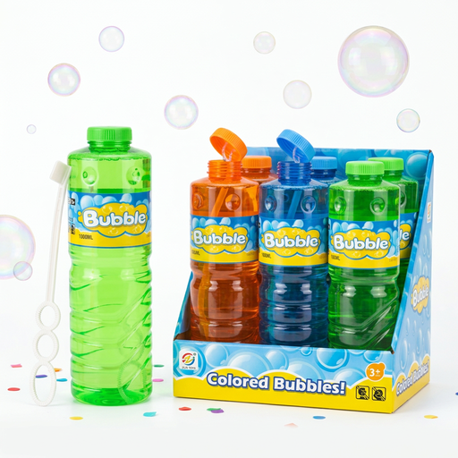 TOKKY bubble solution refill 6 bottles of 1 litre